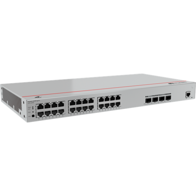 Huawei eKit Switch 24x1000Mbps (400W PoE+) + 4x1GE (SFP) + 1konzol port, S310-24P4S