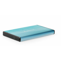 Gembird 2,5" EE2-U3S-3-B USB3.0 Enclosure Aluminium Blue