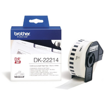 Brother DK-22214 folytonos szalagcímke 12mm x 30,48m öntapadós White Brother DK-22214 folytonos szalagcímke 12mm x 30,48m öntapadós White
