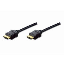 Assmann HDMI Standard connection cable type A 2m Black