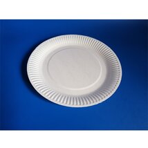 14520 23 cm 100 db/cs fehér kerek papírtálca