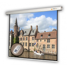 Funscreen Motor 16:9 101cm×180cm motoros fali vetítővászon