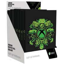 XBOX Light Up A5 200 oldalas füzet