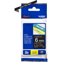 BROTHER Festékszalag TZE315 P-TOUCH 6mm WHITE ON BLACK Festékszalag