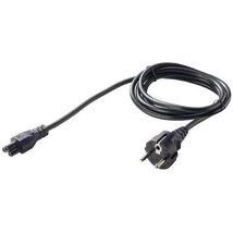 BLACKBIRD Notebook Tápkábel 3 csatlakózó, 1,5m, Fekete BLACKBIRD Notebook Tápkábel 3 csatlakózó, 1,5m, Fekete