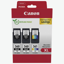 Canon PG-560 XL + CL-561 XL Multipack tintapatron + Photo Paper Value Pack Canon PG-560 XL + CL-561 XL Multipack tintapatron + Photo Paper Value Pack