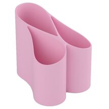 ICO Lux pasztell rózsa írószertartó