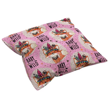 ICO Süni lány mintás babzsák