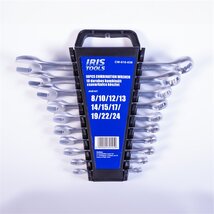 IRIS TOOLS CW-010-036 10 darabos kombinált csavarkulcs készlet IRIS TOOLS CW-010-036 10 darabos kombinált csavarkulcs készlet