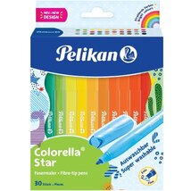 Pelikan Colorella Star C302 30 színű filctoll készlet