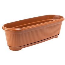 FLAIR Flora 60455 terra 60cm alátéttel virágláda