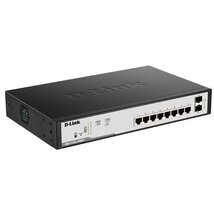 D-LINK Switch 8x1000Mbps (8xPOE) + 2xGigabit SFP Fémházas Asztali Menedzselhető, DGS-1100-10MPV2/E D-LINK Switch 8x1000Mbps (8xPOE) + 2xGigabit SFP Fémházas Asztali Menedzselhető, DGS-1100-10MPV2/E
