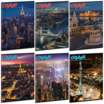 Ars Una City Light 24 (5420) A4 extra kapcsos sima füzet