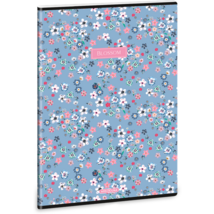 Ars Una Pearl Blossom Blue 24 (5376) A4 extra kapcsos kockás füzet