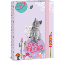 Ars Una Cute Animals-Kitten 24 (5368) A4 füzetbox