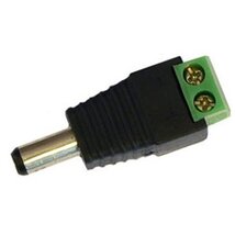 PROVISION-ISR PR-C08 DC jack dugó 5.5 / 2.1 /14 kamerákhoz becsavarozható tápcsatlakozó vezeték dugó