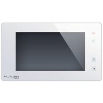 FUTURA VDT-47(v2)/W 7"érintőképernyős kijelző/kihangosított kommunikáció/képrögzítés/fehér videós lakáskészülék