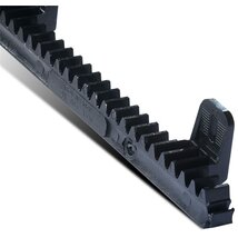 CRV6/1 m/fém betétes/műanyag fogasléc