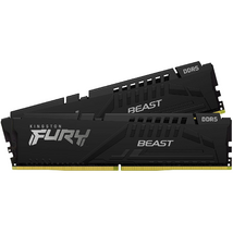 KINGSTON FURY Memória DDR5 32GB 6000MT/s CL36 DIMM (Kit of 2) Beast Black EXPO KINGSTON FURY Memória DDR5 32GB 6000MT/s CL36 DIMM (Kit of 2) Beast Black EXPO