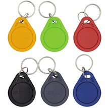 CON-TAG/BLACK/125kHz EM/RFID/Fekete/Proximity kulcstartó