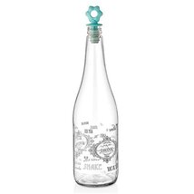 IRIS Retro üveg palack 1.000ml, fehér vagy fekete színű HN-1745 IRIS Retro üveg palack 1.000ml, fehér vagy fekete színű HN-1745