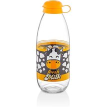 IRIS Alpen Milk üveg tejes palack 1.000ml, zöld, kék vagy narancs színű HN-1760 IRIS Alpen Milk üveg tejes palack 1.000ml, zöld, kék vagy narancs színű HN-1760