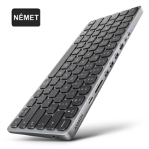 AXAGON HMC-KB-GE Német billentyűzet és hub AXAGON HMC-KB-GE Német billentyűzet és hub