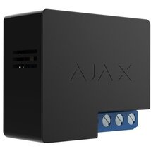 Ajax WallSwitch vezetéknélküli beépíthető fekete kapcsoló 220VAC eszközhöz Ajax WallSwitch vezetéknélküli beépíthető fekete kapcsoló 220VAC eszközhöz