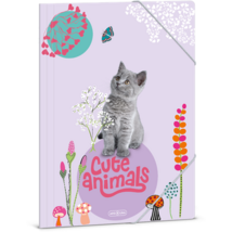 Ars Una Cute Animals-Kitten 24 (5368) A4 gumis mappa