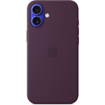 Apple IPHONE 16 PLUS SILICONE CASE WITH MAGSAFE - PLUM