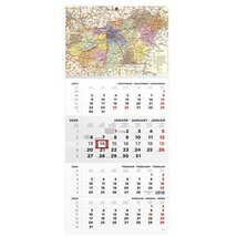 Kalendart 2025 T079 4 havi Magyarország térkép speditőrnaptár Kalendart 2025 T079 4 havi Magyarország térkép speditőrnaptár