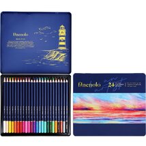 Deli Finenolo 24 db-os fémdobozos színesceruza készlet