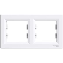 SCHNEIDER EPH5800221 ASFORA Vízszintes, fehér 2-es keret