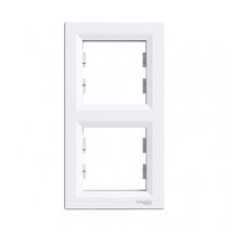 SCHNEIDER EPH5810221 ASFORA Függőleges, fehér 2-es keret