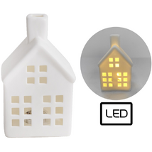 IRIS porcelán fehér ház, ledes