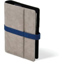 Kalendart Saturnus M225 műbőr szürke-kék gyűrűs kalendárium Kalendart Saturnus M225 műbőr szürke-kék gyűrűs kalendárium