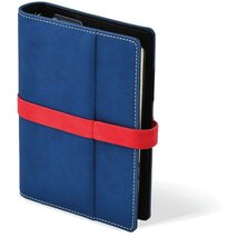 Kalendart Saturnus L225 műbőr kék-piros gyűrűs kalendárium Kalendart Saturnus L225 műbőr kék-piros gyűrűs kalendárium