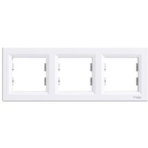 SCHNEIDER EPH5800321 ASFORA Vízszintes, fehér 3-as keret