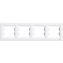 SCHNEIDER EPH5800421 ASFORA Vízszintes, fehér 4-es keret