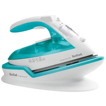 Tefal FV6520E0 kék-fehér vezeték nélküli gőzölős vasaló