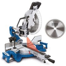 Scheppach HM 305 SL - gérvágó fűrész húzófunkcióval és lézerrel