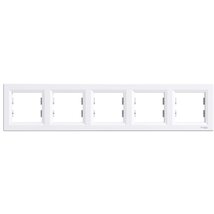 SCHNEIDER EPH5800521 ASFORA Vízszintes, fehér 5-ös keret