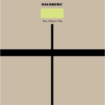 Hausberg HB-6003AB üveg fürdőszobai mérleg