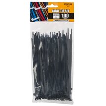 Handy 150x3,6mm 100db fekete vezetékkötegelő