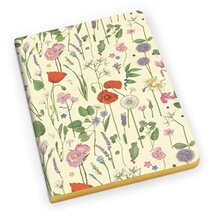 Kartos Summer Flowers A5 arany élfestett füzet