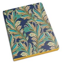 Kartos Blue Paisley A6 arany élfestett füzet