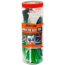 Handy Vezetékkötegelő szett 300db-os vegyes méret és szín