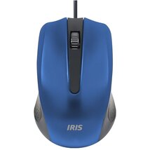Iris IOM861-BL Vezetékes Egér kék