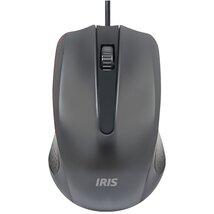Iris IOM861-B Vezetékes Egér fekete