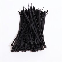 Iris Electric 100 db fekete 370x3,6mm kábelkötegelő